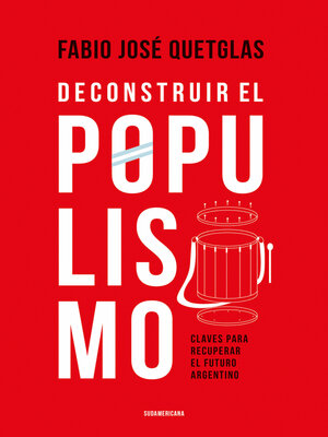 cover image of Deconstruir el populismo